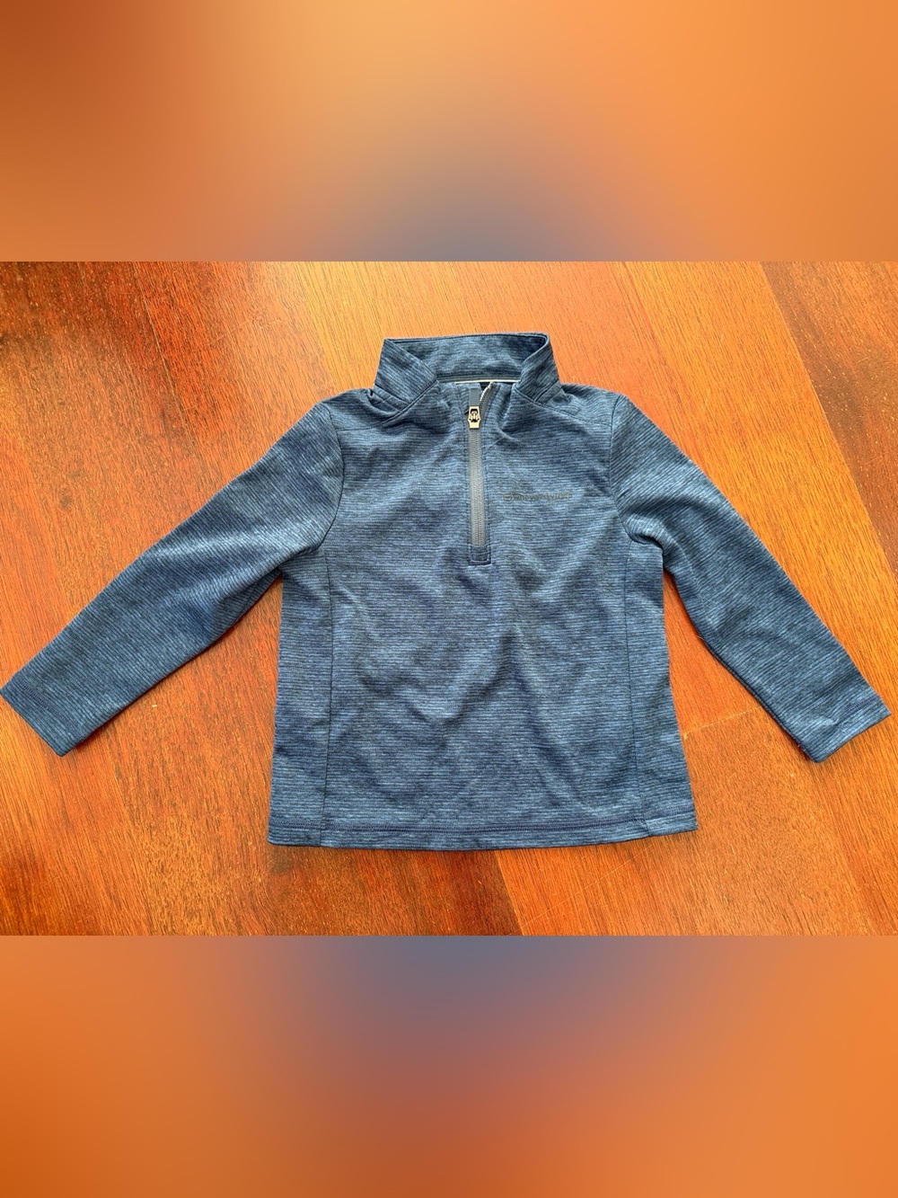 Vineyard Vines Kids Navy Quarter-Zip Pullover